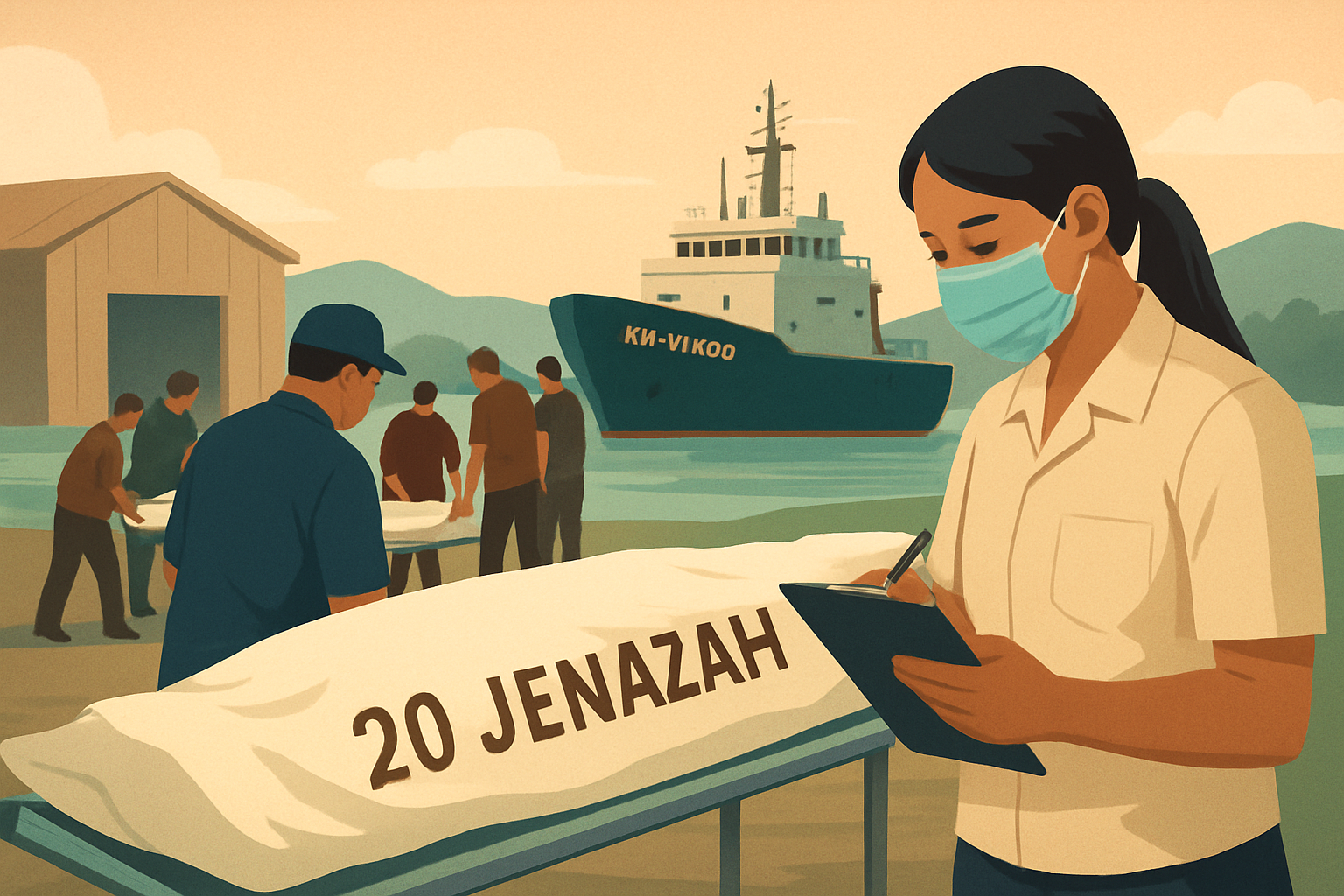Ilustrasi: 20 Jenazah Korban KM Virgo Teridentifikasi