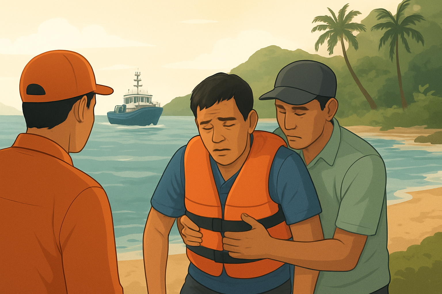 Ilustrasi: ABK Kapal Jurnalis Hilang Ditemukan di Enggano