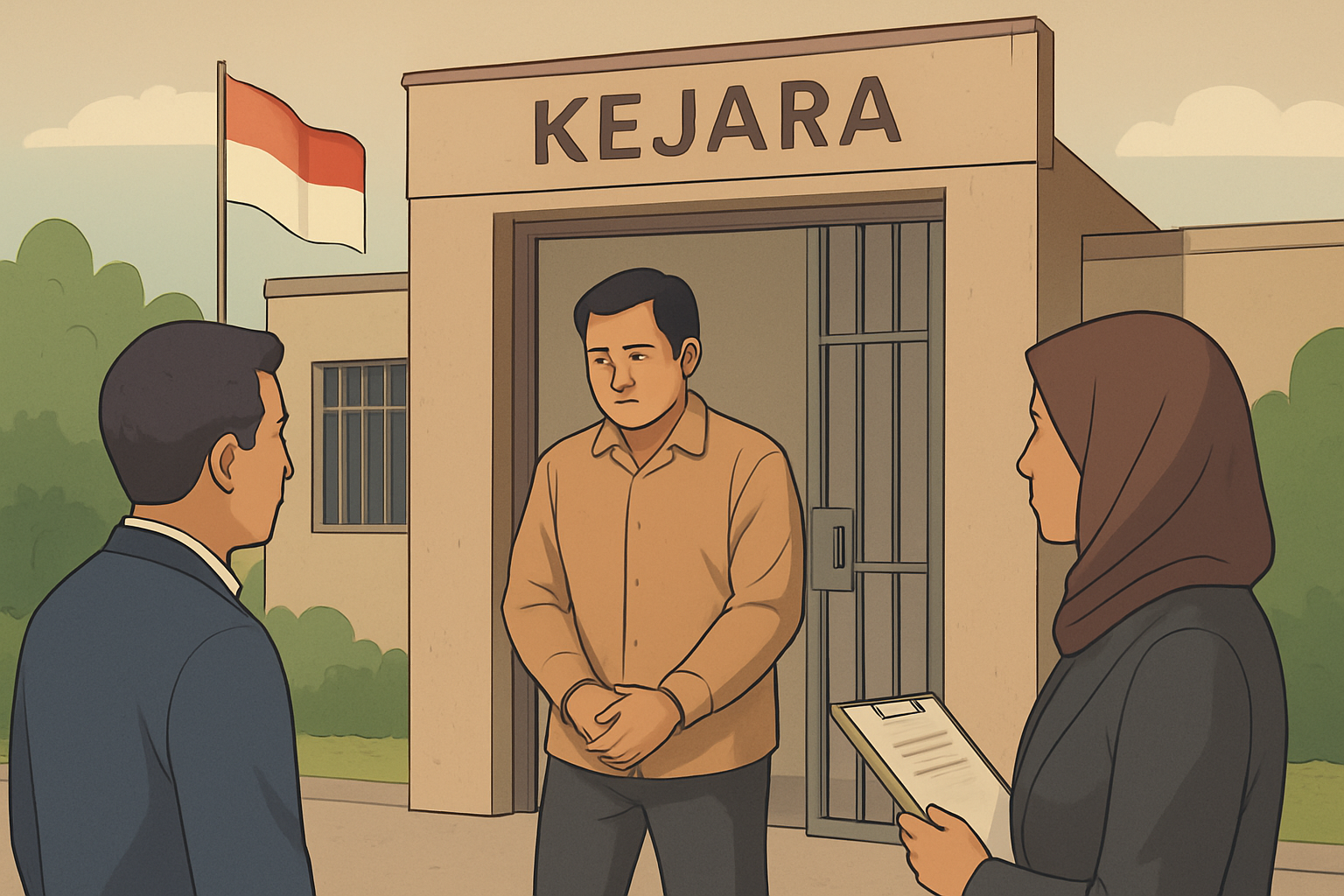 Ilustrasi: Bebas Bersyarat Bechi Usai Jalani 2/3 Masa Pidana