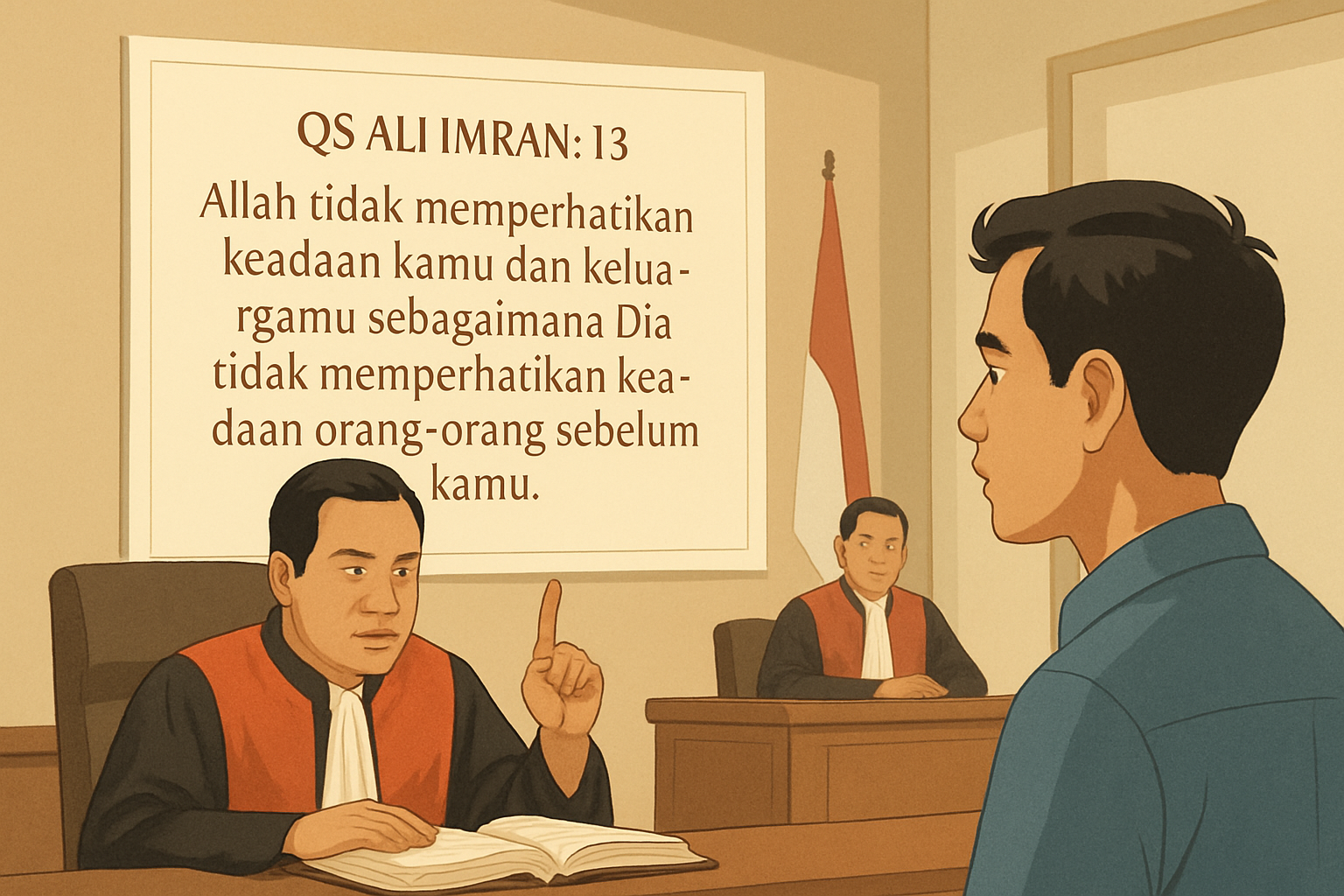 Ilustrasi: Hakim MK Kutip QS Ali Imran di Sidang Ijazah Gibran