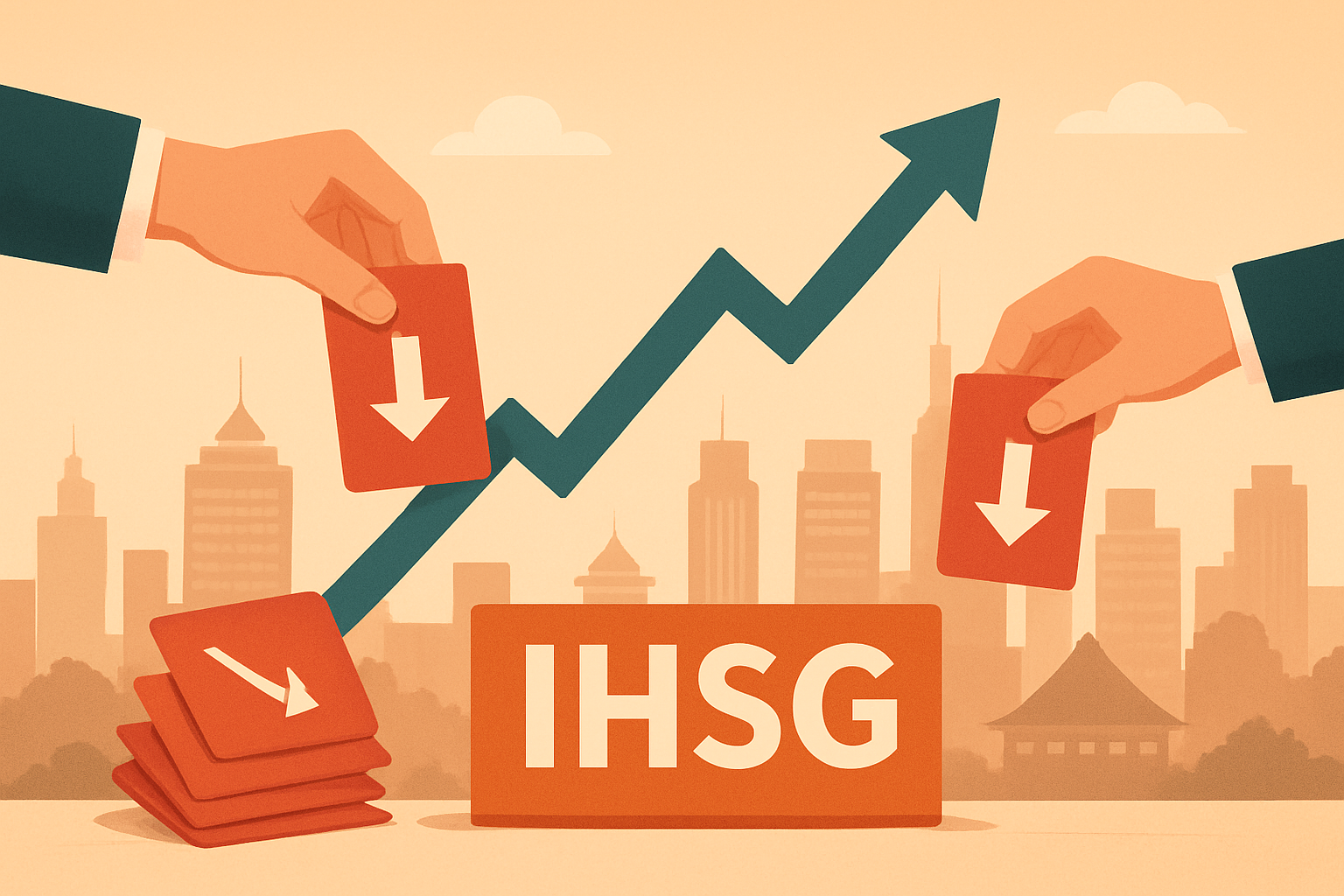 Ilustrasi: IHSG Bangkit, Asing Jual 10 Saham Ini