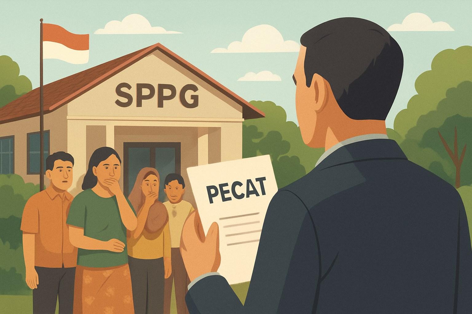 Ilustrasi: Keracunan MBG di Batang, Kepala SPPG Dicopot BGN