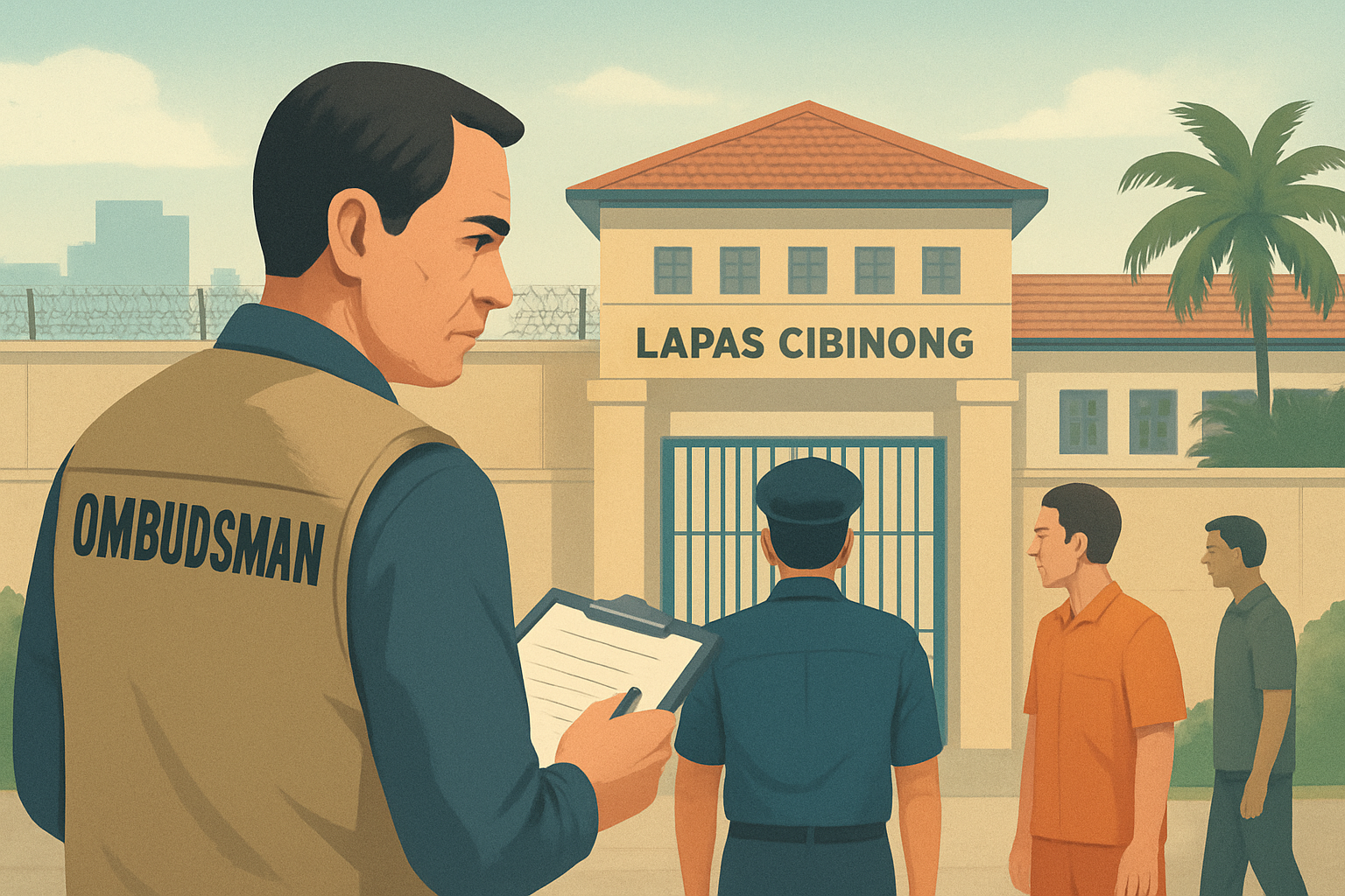 Ilustrasi: Lapas Cibinong Disidak Ombudsman, Ini Penjelasan Imipas