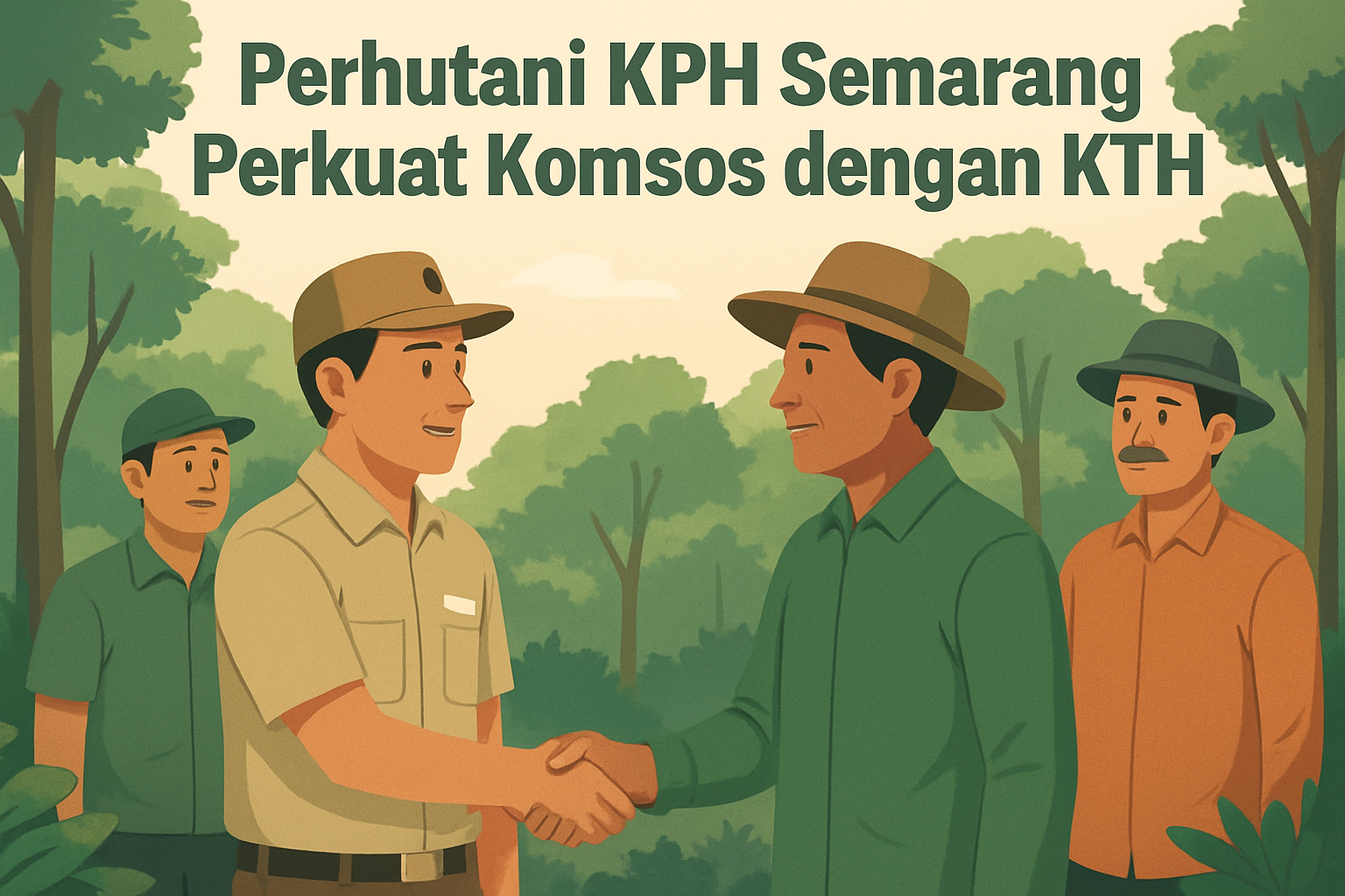 Ilustrasi: Perhutani KPH Semarang Perkuat Komsos dengan KTH