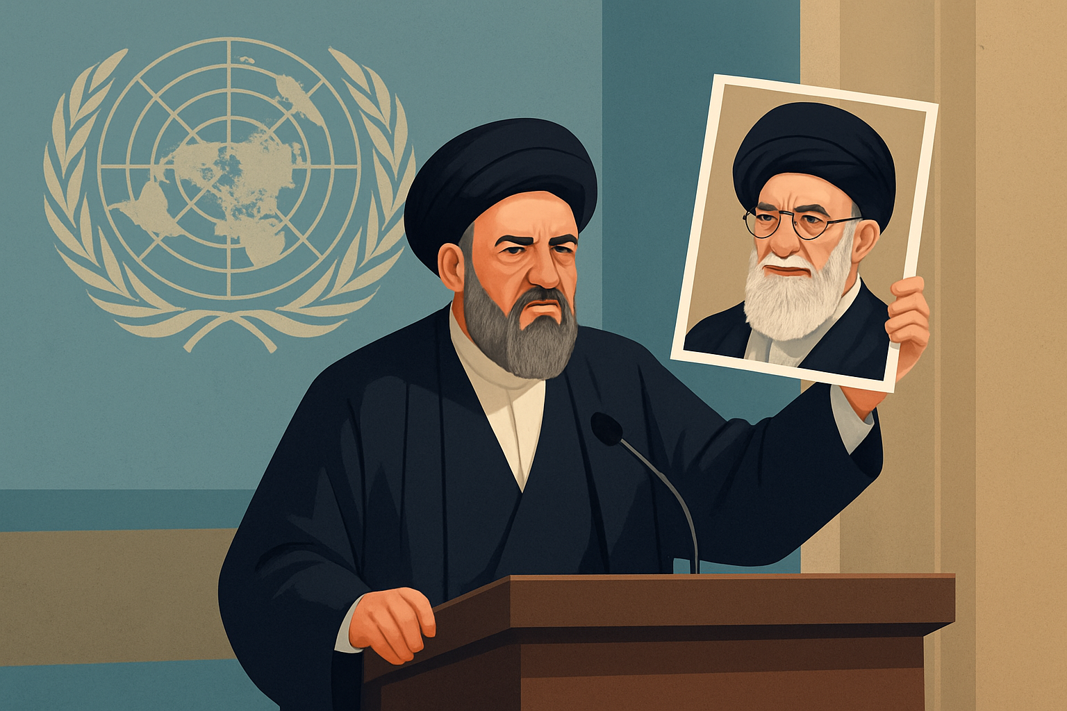 Ilustrasi: Presiden Iran “Tampar” Trump di Markas PBB