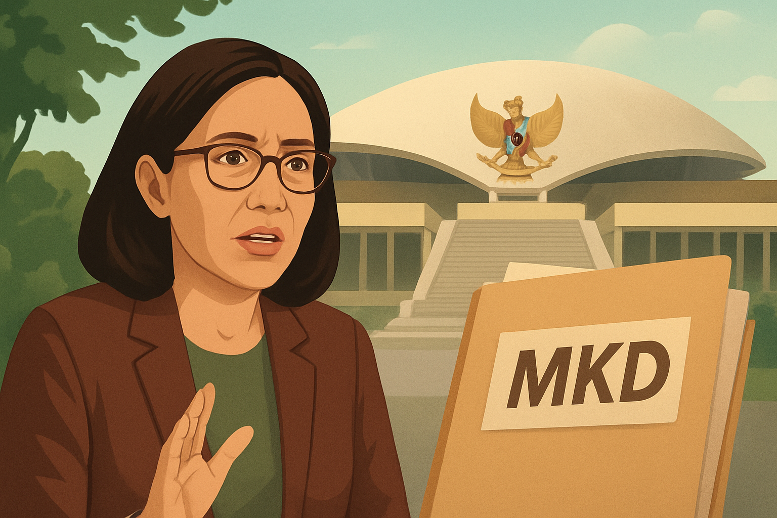 Ilustrasi: Rieke Diah Pitaloka Buka Suara soal Aduan ke MKD