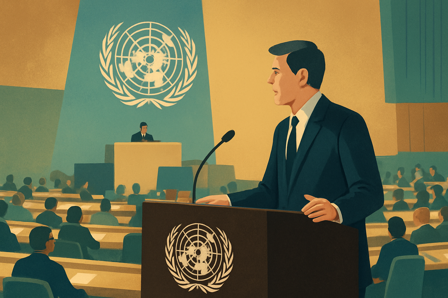 Ilustrasi: Sidang PBB: 6 Momen Unik yang Menarik Perhatian